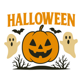 Pumpkin & Ghosts – Halloween T-shirt