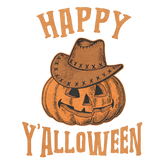 Howdy Pumpkin – Happy Y’alloween T-shirt