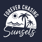 Forever Chasing Sunsets – Zomervakantie T-shirt